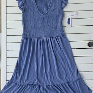 NWT Lucky Brand blue Women's dress size small Style # YS4K51448BJ PO# 70163